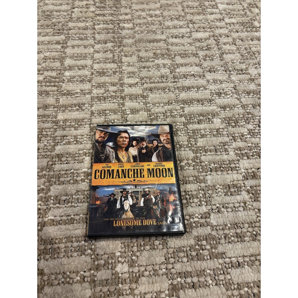Comanche Moon DVD Lonesome Dove Prequel Val Kilmer Steve Zahn Western Miniseries